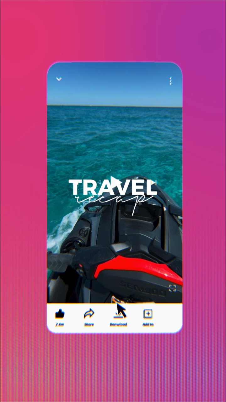 Travel recap trend
