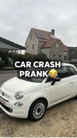 Car crash prank 🔥😂