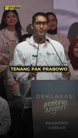 Pak prabowo tenang