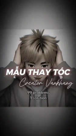 Mẫu thay màu tóc