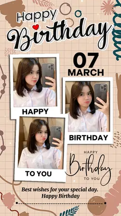 7 MARCH BIRTHDAY