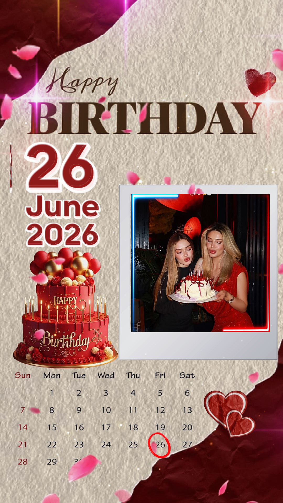 HBD 26 june 2026