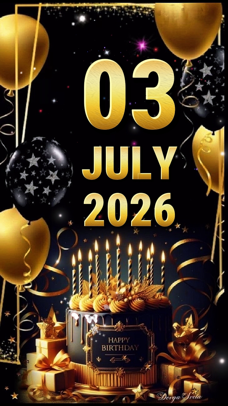 HBD 03 juillet 2026