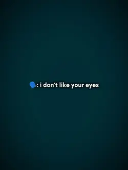 My eyes