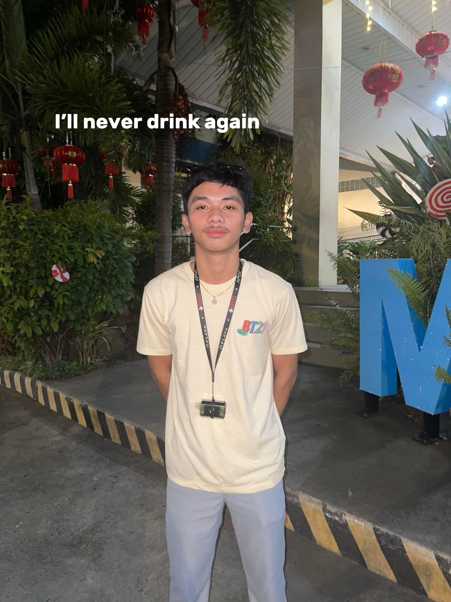I’ll never drink 