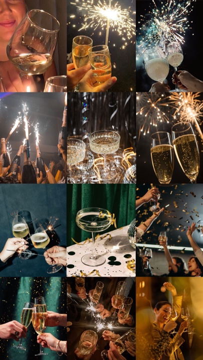 Bebida de año nuevo