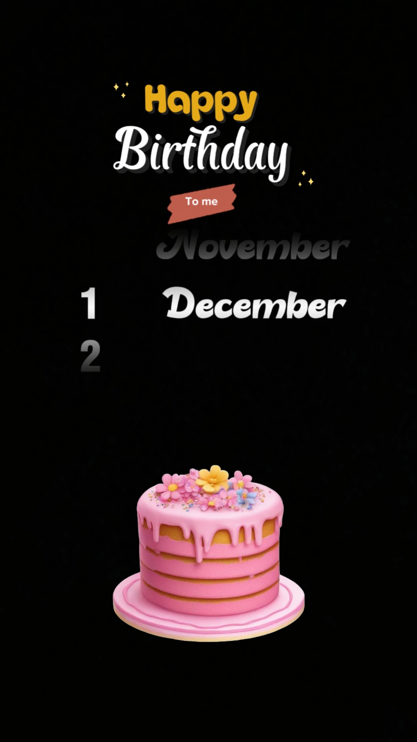 hbd pour moi 1er décembre