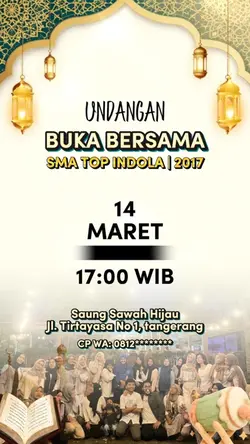 Undangan Bukber