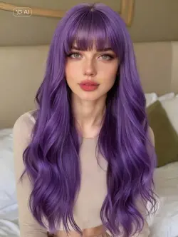 Purple hair color