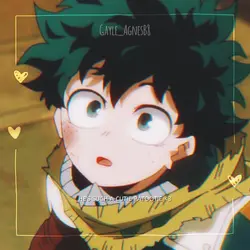I love deku so much!