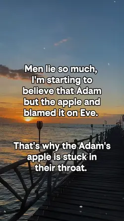 Men lie so much