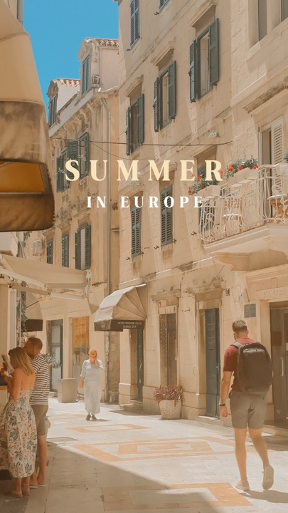 Summer in Europe 🌴