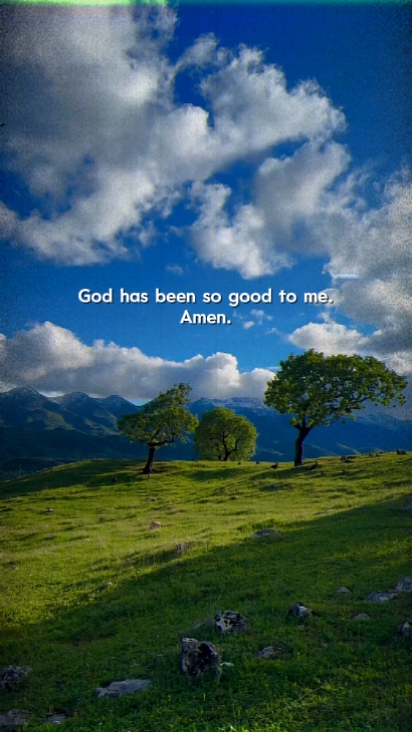 god is good