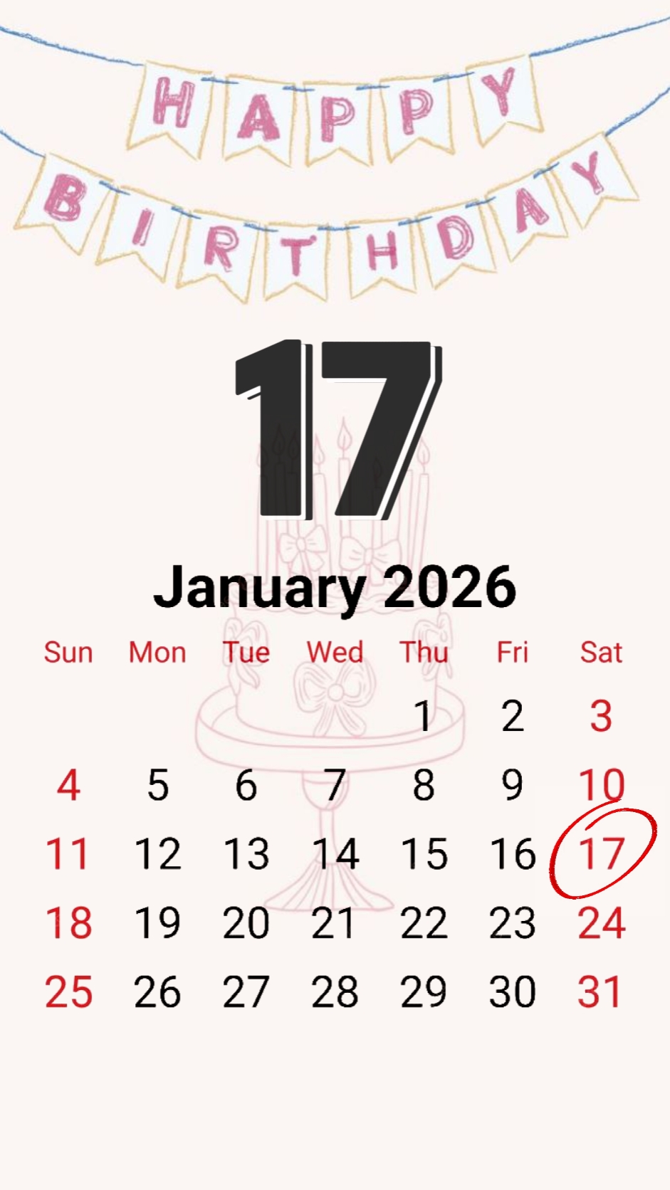hbd 17 janvier 2026