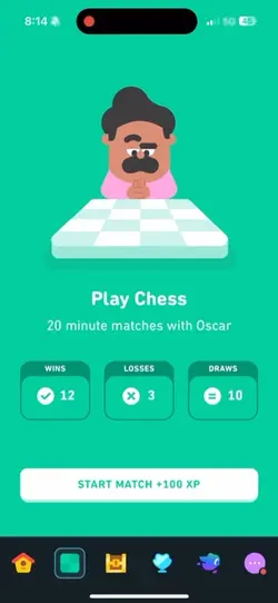 Play chess Duolingo 