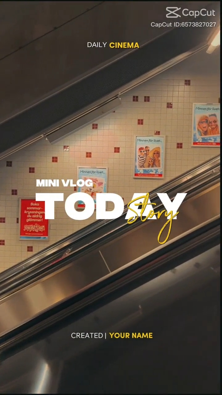 New Vlog Template 