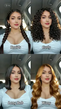 4 Hairstyle Effect 