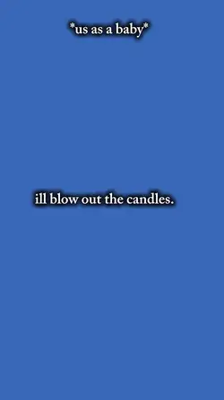 blow out the candles
