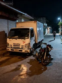 Motor accident prank