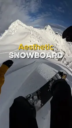 Snowboard aesthetic