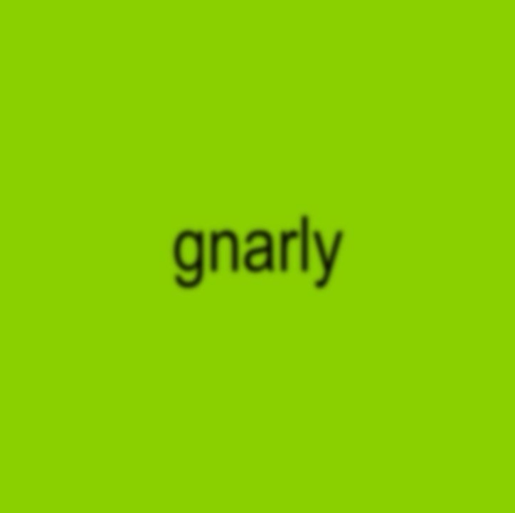 boba tea (gnarly)