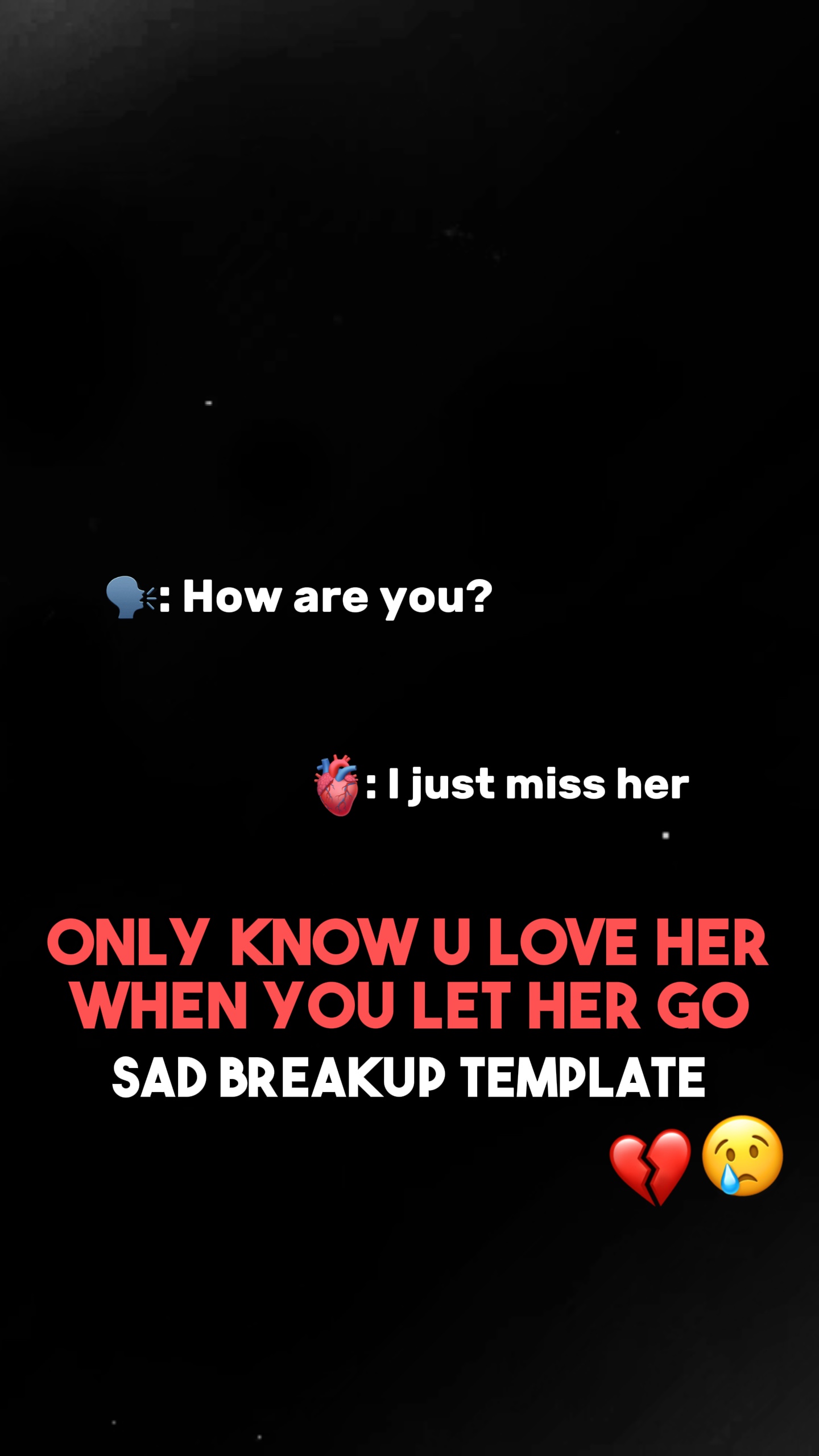 Triste rupture😢💔