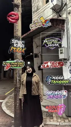 trend sticker rempit