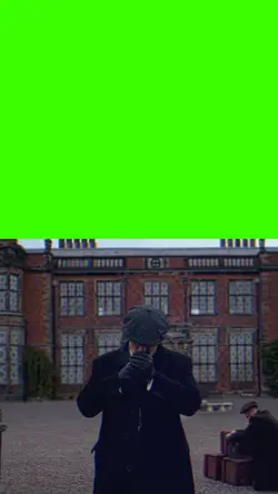 dramatic entrance
