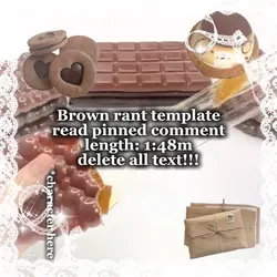 brown rant templat