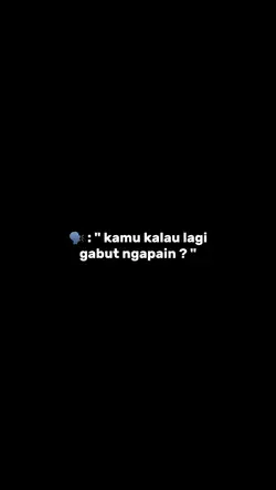 kegiatan pas gabut