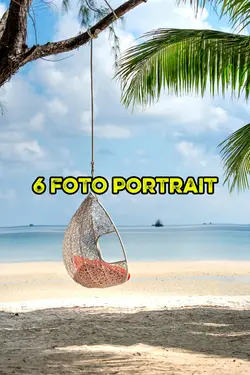 6 foto portrait