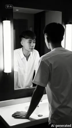 Chân dung trắng đen