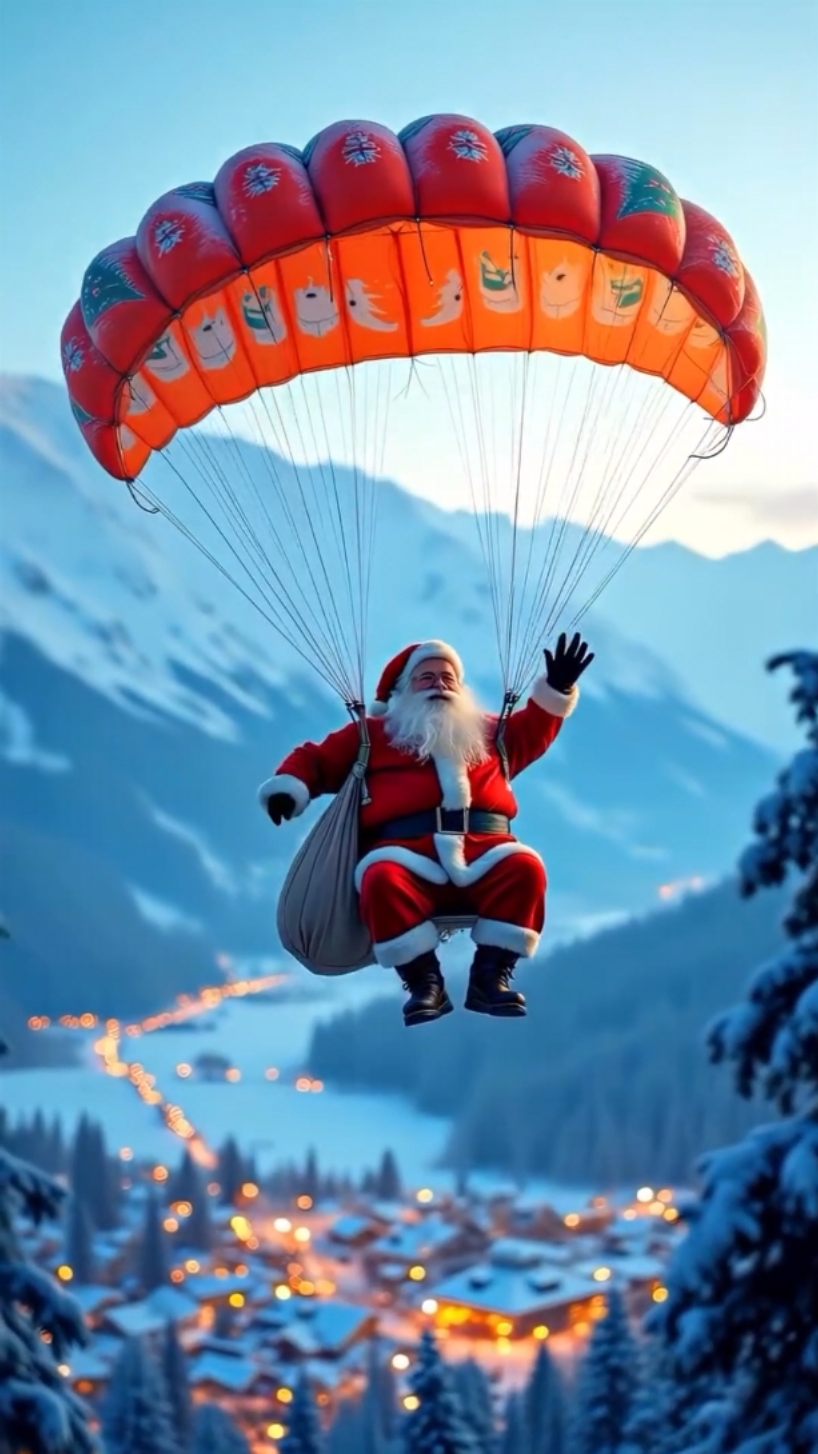 Lustiges Weihnachtsmann-Meme