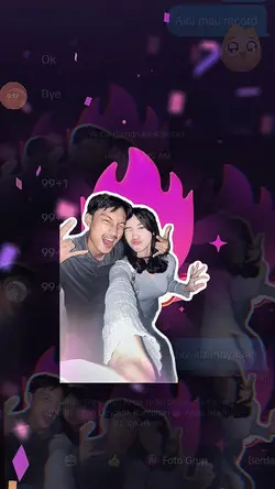 Stiker streak api tt