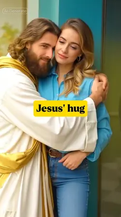 Jesus' hug