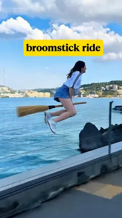 broomstick ride