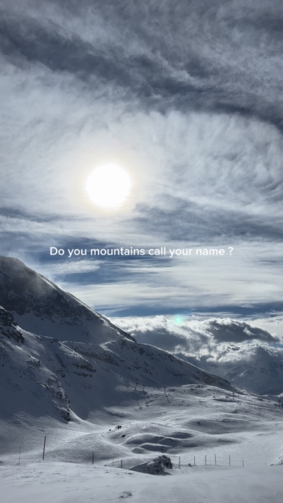 Sensación de montañas>>