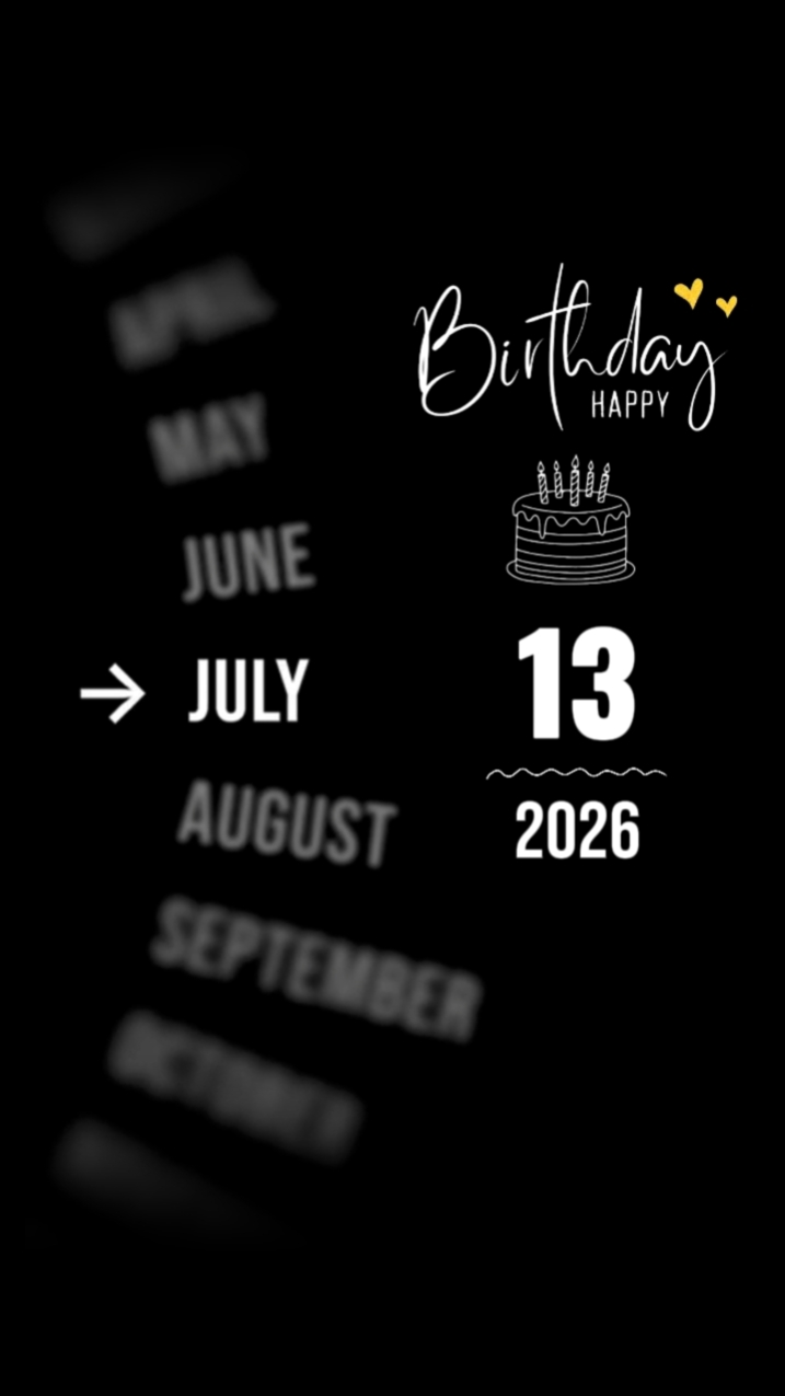 BDAY DAUGHTER 13 JUL