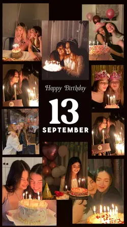 Birthday 13 September