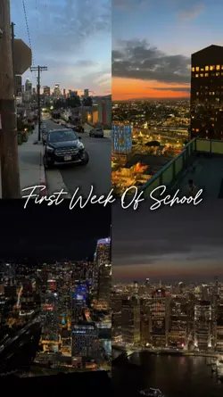 first week of school