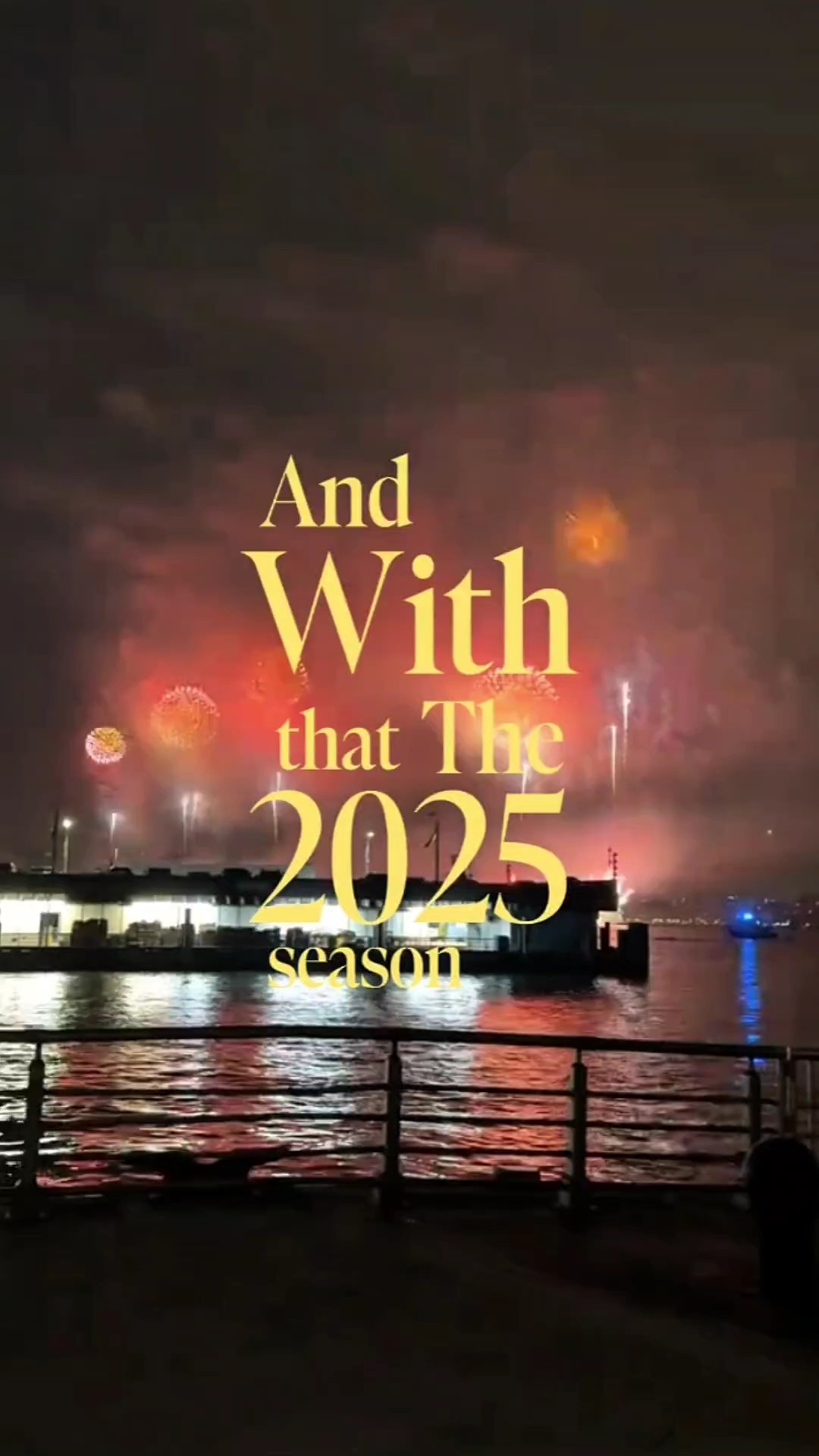 the 2025 season