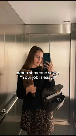 Your job is easy
