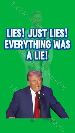 TRUMP: JUST LIES!
