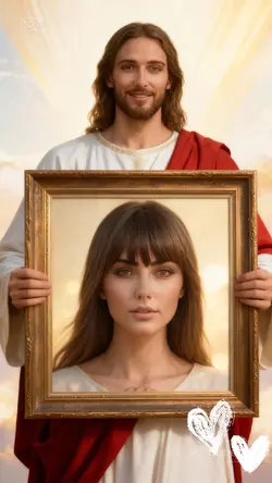 Jesus com minha foto