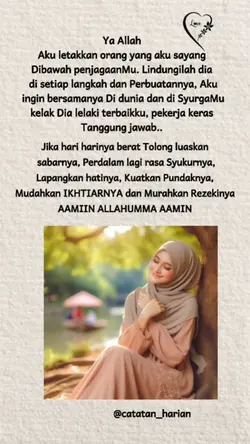 Doa Terindahku