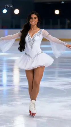 patinando no gelo 