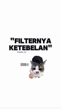filternya ketebelan