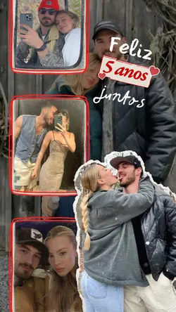 Feliz 5 anos amor 