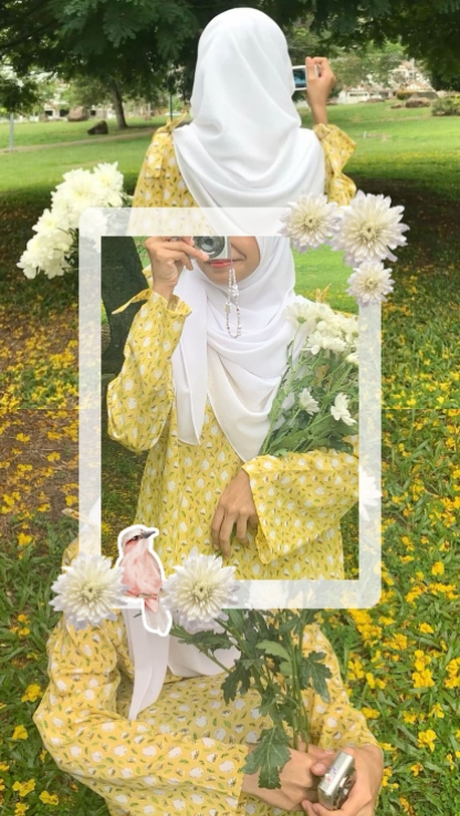 Bingkai Bunga 3 Foto