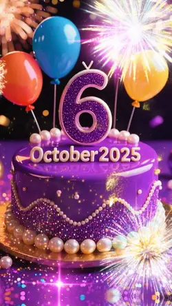 Birthday 6 OCTOBER 